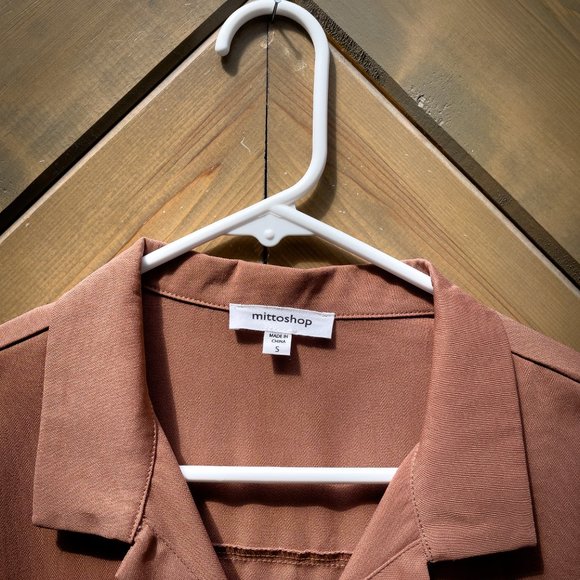 Mittoshop women's top - apricot color - great for Fall! - Picture 2 of 3